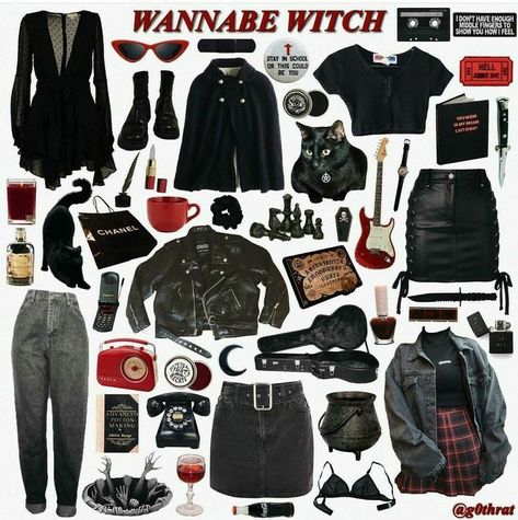 Grunge Witch, Witchy Outfits, Look Grunge, Niche Memes, Mood Clothes, Grunge Look, Hipster Outfits, Looks Black, Grunge Goth