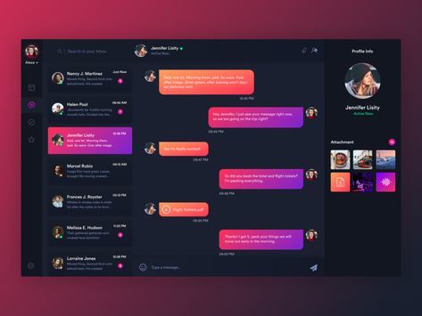 Messaging/Chatting Web App 2018 trends trendy design contact people media log activity chatting app chat messaging app template dashboard ui ios web messenger web app Form Design Web, Web Dashboard, Mobile Web Design, Ui Design Website, App Template, App Design Inspiration, Branding Website Design, Music App, Web Designs