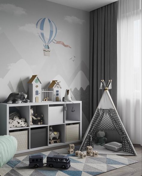 Kids Room Design Boys, Cozy Baby Room, Toddler Boy Room Decor, Baby Playroom, Cool Kids Rooms, Big Boy Bedrooms, Kids Room Paint, Baby Boy Room Decor, Kids Bedroom Inspiration