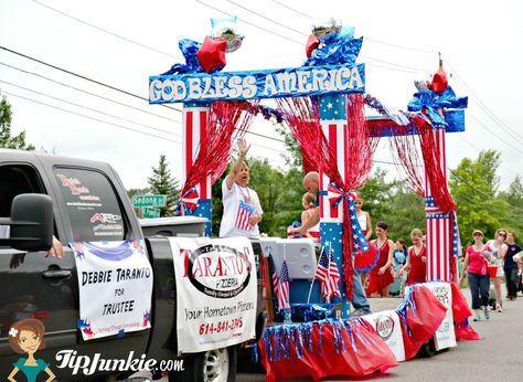 4th of july floats | ... step 3 how to decorate a volkswagen beetle for a 4th of july parade Parade Float Ideas, Christmas Car Decorations, Homecoming Floats, Floating Decorations, American Heritage Girls, Homecoming Parade, Boat Parade, 4th Of July Parade, Parade Float