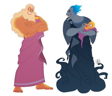 Zeus Disney, Baby Hercules, Zeus Hades, Zeus And Hades, Hercules Disney, Deco Disney, Alternative Disney Princesses, Animated Man, Disney Hercules