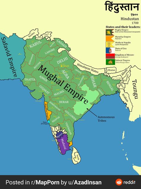 Aurangzeb Mughal Empire, Mughal History, Indian Map, India World Map, Abbasid Caliphate, Mughal Emperor, Ancient History Facts, Indian History Facts, Geography Map