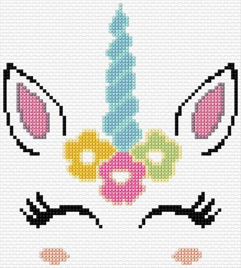 Plastic Canvas Unicorn Patterns Free, Unicorn Cross Stitch Pattern Free, Cross Stitch Unicorn, Unicorn Cross Stitch, Christian Cross Stitch Patterns, Cross Stitch Calculator, Unicorn Cross Stitch Pattern, Cross Stitch Pattern Maker, Christian Cross Stitch