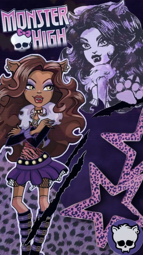 clawdeen wolf !! #monsterhigh #clawdeen #clawdeenwolf #wallpaper #halloween #art #purple Monster High Room, 2000s Posters, Arte Monster High, Y2k Posters, Monster High Pictures, Charmmy Kitty, Clawdeen Wolf, Catty Noir, High Characters