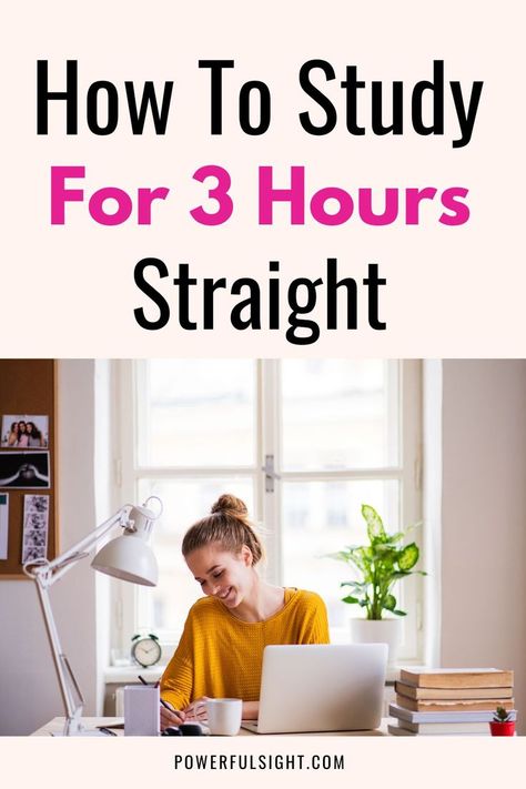 How To Study For 3 Hours Straight Best Study Tips, Study Tips For Students, How To Study, Study Techniques, College Essentials, Study Skills, Exam Preparation, To Study, Study Tips