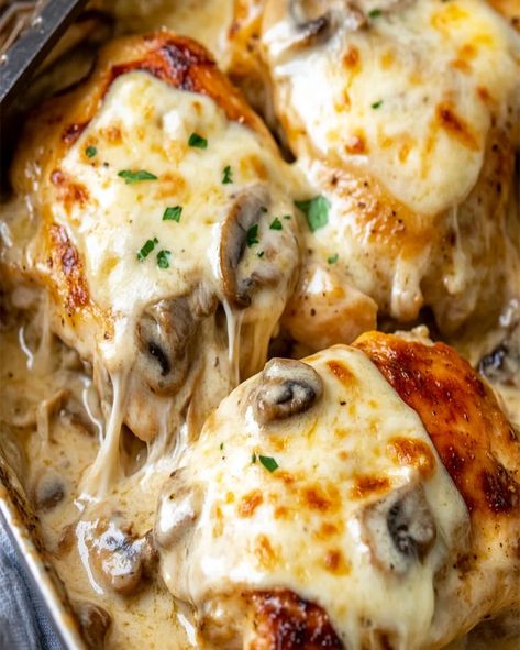 Chicken Gloria Recipe Chicken A La Gloria, Creamy Chicken Gloria, Chicken Gloria Casserole 12 Tomatoes, Gouda Chicken Recipes, Chicken Rosa Maria, Chicken Lombardi, Chicken Gloria Casserole, Chicken Gloria Recipe, Sherry Chicken