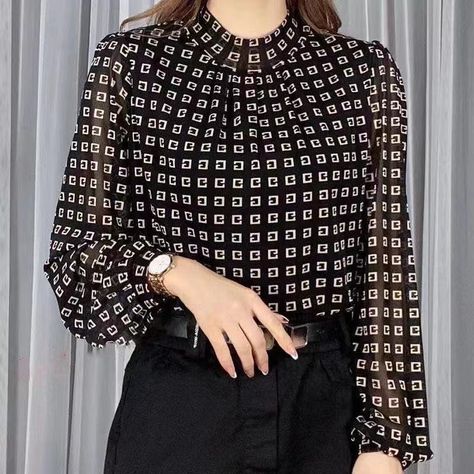 Shirt Korean Style, Look Winter, Summer Korean Style, Winter T Shirts, Plus Size Blouse, Casual Long Sleeve Shirts, Female Clothing, Stylish Dress Designs, Plaid Fashion