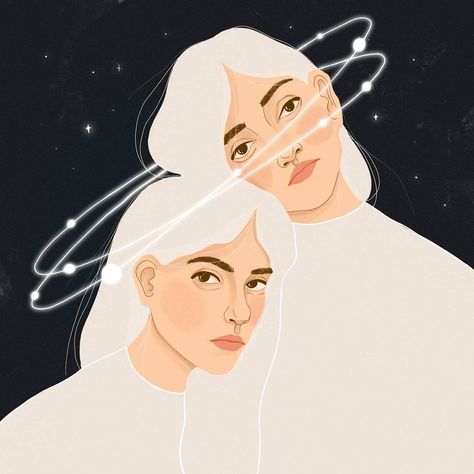 TOLO on Instagram: “Eternal 💫 • • • • • • • • • • • • • #sisterhood #siblings #friend #womenofillustration #illustrator #illustration #art #drawing  #artwork…” Sisterhood Illustration Art, Siblings Illustration, Sisterhood Illustration, Sister Illustration, Illustration Art Drawing, Woman Illustration, Illustrator Illustration, Drawing Artwork, Art Drawing