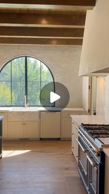 Brooke Nance | Interior Designer + Home Stylist on Instagram: "Details, details, details 🤎  Kitchen design  Mediterranean modern kitchen  Plaster hood  Zellige kitchen  Marble countertops" Arches In Homes Interiors, Zellige Kitchen, Kitchen Marble Countertops, Plaster Hood, Villa Design Architecture, Kitchen Hoods, Village House Design, Kitchen Marble, Arched Windows