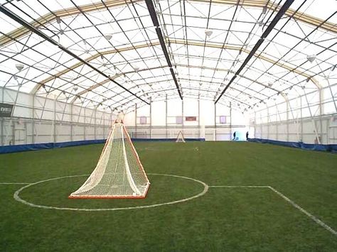 Indoor lacrosse field Lacrosse Field, Lottery Winning, Box Lacrosse, College Project, Personal Gym, College Projects, New York Homes, Diy Backyard, Lacrosse