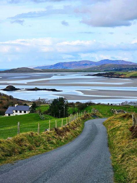 Postcards From Ireland | Another lovely day in Donegal.🌞 Moving To Ireland, Donegal Ireland, Scottish Islands, Lovely Day, Scotland Travel, Winter Aesthetic, Ireland Travel, Island Life, Both Sides