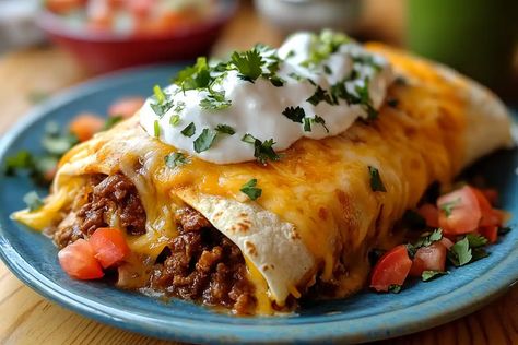 Baked Chimichangas Beef, Chimichanga Recipe Beef, Shredded Beef Chimichanga Recipe, Cheese Chimichanga Recipe, Beef Chimichanga Recipe, Easy Chimichanga Recipe, Beef And Cheese Chimichangas, Beef Chimichanga, Chimichanga Beef