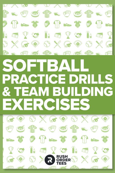 Softball Team Bonding Ideas, 8u Softball Practice Plans, Softball Practice Plans, Softball Practice Drills, Coaching Softball, Team Bonding Activities, High School Softball, Softball Practice, Softball Workouts