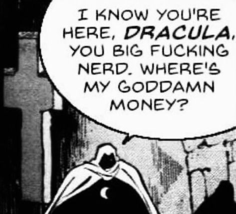 My God, Comic Strip, Dracula, I Know, Money, Memes