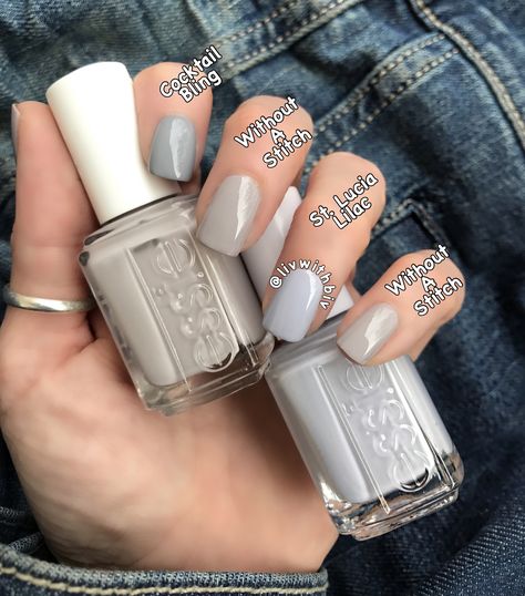 Holiday Nails Regular Polish, Essie Nail Ideas, Nail Colors Essie, Essie Fall Nail Colors, Best Essie Nail Color, Essie Swatches, Essie Colors Chart, Nail Polish Swatches, Essie Winter Colors