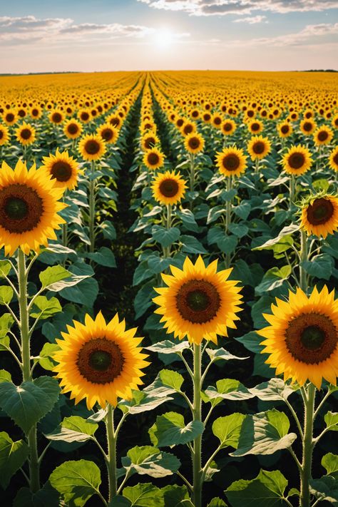 Fields of Gold: Where to Find the Most Stunning Sunflower Fields in Kansas Sunflower Magic, Big Sunflower, American Mansions, Flint Hills, Dodge City, Fields Of Gold, Daycare Ideas, The Sunflower, Sunflower Fields