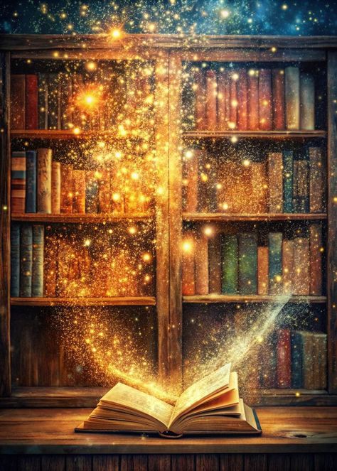 Magical Library Fantasy Art, Book Core Aesthetic, Fantasy Book Art, Bullet Journal Designs, Magician Archetype, Magic Library, Lord Love, Floor To Ceiling Bookshelves, Diy String Lights