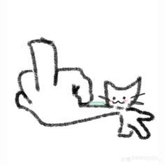 Derpy Cats Drawing, Cat Drawings Funny, Funny Cat Poses, Shocked Cat Drawing, Bug Drawings Simple, Cat Silly Drawing, Weird Cat Drawing, Cat Art Simple, Buff Cat Drawing