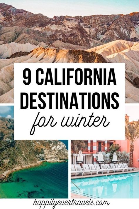 Winter California, Christmas In California, Things To Do Northern California, California Must See Places, Places To Visit In California In Winter, California Snow, December Travel, California Places To Visit, Southern California Travel