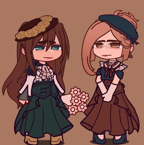 Gacha Club 1900 Outfits, Gacha Club Midevil Outfit, Gacha 1900 Outfits, Victorian Gacha Club Outfits, Witch Gacha Club, Gacha Club Oc Ideas, Gachalife Girl Outfits, Gacha Club Outfit, 1800s Clothing