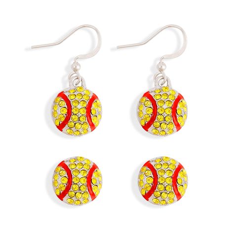 Softball Earrings, Softball Games, Softball Jewelry, Sports Earrings, Baseball Accessories, Baseball Earrings, Softball Gifts, Holiday Party Games, Sports Jewelry