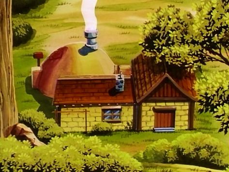 No joke, this little house has always looked so cozy to me Goku House, Turtle House, Martial Arts Tournament, Goku And Chichi, Power Level, The Planet Earth, Live Together, Large House, A Turtle