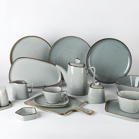 New porcelain dish set collection with elegant color, you can find complete dinner plates from this series. We believe all of them can meet different restaurant demands. Contact us for one stop solutions!!!! Official website: https://www.28ceramics.com/ #restaurantdishware #twoeightceramics #cateringdinnerware #tableware #tablewaredesign #dishware Restaurant Plates Ideas, Kitchen Plates Set, Pottery Sets, Kitchenware Ideas, Kitchen Ceramics, Modern Kitchen Inspiration, Plates Ideas, Restaurant Plates, Best Kitchens