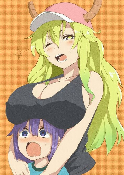 Dragon Maid Lucoa, Dragon Maid, Kobayashi San, Anime Villians, Miss Kobayashi's Dragon Maid, Demon King Anime, Free Anime, Cute Anime Pics, Drawing Base