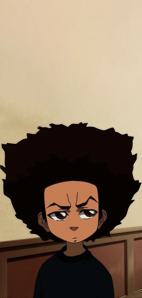 Boondocks Iphone Wallpaper, Boondocks Lockscreen, The Boondocks Wallpapers Iphone, Heuy Freeman, Wallpaper Iphone Boys, Huey Freeman Wallpaper, The Boondocks Wallpapers, Huey Boondocks, The Boondocks Huey