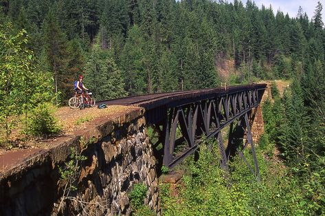 Abandoned Railroad Bridge | Abandoned Columbia and Western p… | Flickr Abandoned Railway, Abandoned Railroad, Canadian Pacific Railway, Railroad Bridge, Abandoned Things, Abandoned Train, Railway Bridges, Railroad Pictures, Train Depot