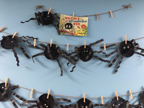 Walters wonderful web Walters Wonderful Web, Early Years Teacher, Picture Book Activities, Imagination Station, Preschool Arts And Crafts, The Spider, Preschool Art, Early Years, Art Activities