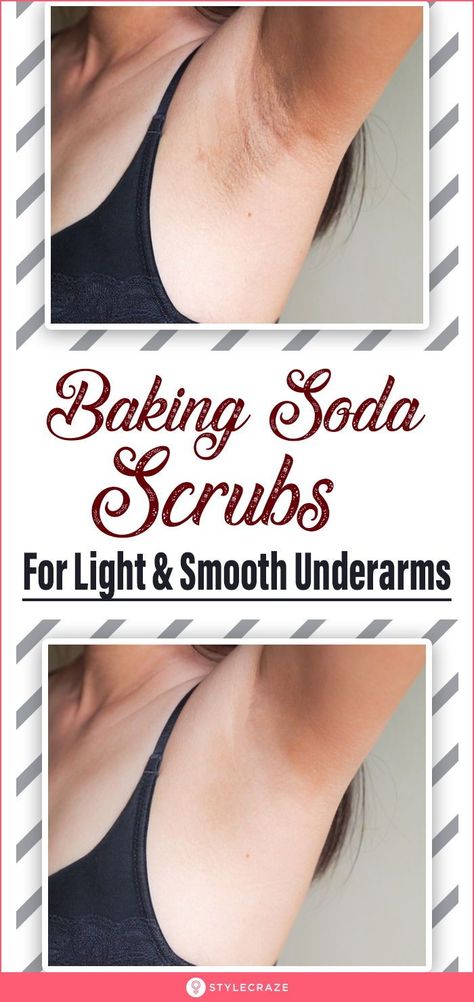 Smelly Underarms, Baking Soda Scrub, Remove Unwanted Facial Hair, Dark Armpits, Unwanted Hair Growth, Underarm Hair Removal, Armpit Fat, Dark Underarms, Unwanted Facial Hair