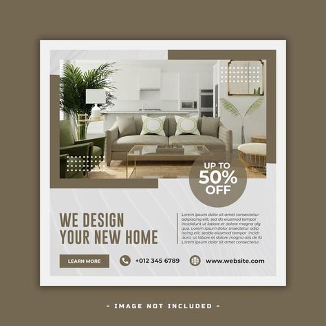 Interior Design Banner Ideas, Poster For Interior Design, Interior Poster Design Layout, Interior Post Design, Interior Design Poster Ideas, Interior Design Advertising Poster, Banner Interior Design, Interior Design Creative Ads, Interior Poster Design