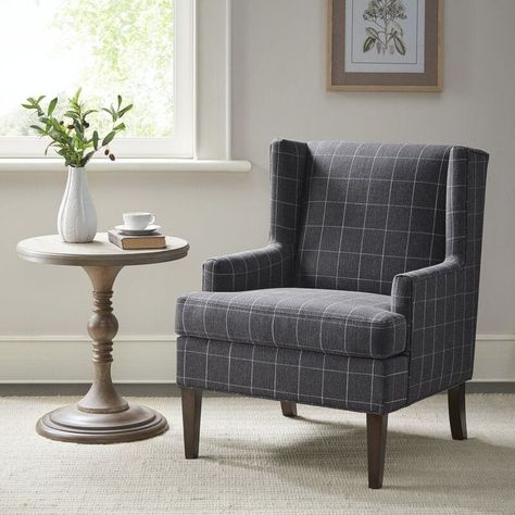 38 Best Comfy Chairs For Living Rooms 2021 - Most Comfortable Chairs for Reading Accent Arm Chairs, Chair Types, Upholstered Seating, Wingback Chair, Martha Stewart, Accent Chair, Furniture Collection, Living Room Chairs, Furniture Chair