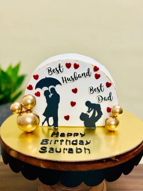 Best Husband Birthday Cake, Best Husband And Dad Cake, Husband Dad Birthday Cake, Husband Birthday Cake Design, Husband Dad Cake, Cake Design For Dad Birthday, Husband Cake Design, Best Dad Cake Birthday, Best Dad Birthday Cake