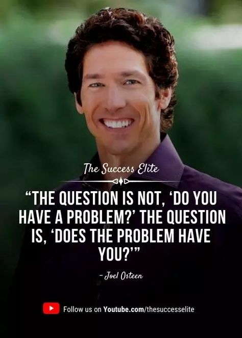 Top 40 Inspiring Joel Osteen Quotes To Believe | THE SUCCESS ELITE Joel Osteen Quotes Encouragement, Guide Me Lord, Joel Osteen Quotes, Billionaire Quotes, Lakewood Church, Praise Jesus, Messages Of Hope, Successful Person, Positivity Quotes