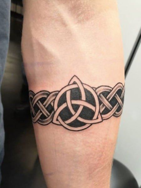 200 Best Tattoo Ideas for Men in 2022 - The Trend Spotter Celtic Band Tattoo, Celtic Sleeve Tattoos, Celtic Tattoos For Men, Scottish Tattoos, Band Tattoos For Men, Tattoo Band, Shamrock Tattoos, Celtic Knot Tattoo, Celtic Cross Tattoos