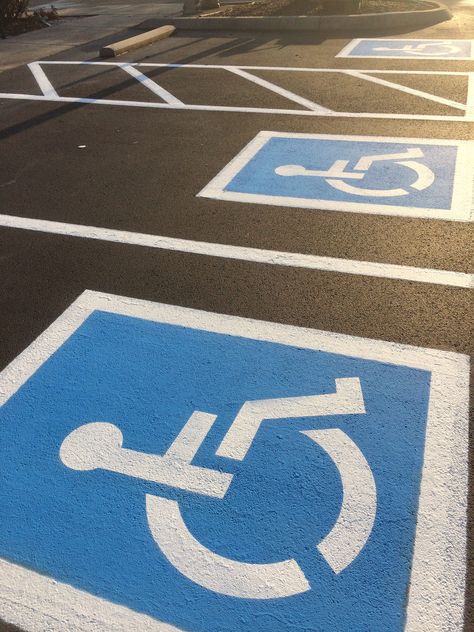 Handicap Signage ♿️ Parking area maintenance Knoxville TN 865-680-9225 Pavement Repair Gatlinburg TN  Asphalt Resurface Striping Sealcoating Parking Lot Design, Parking Signage, Parking Lot Striping, Parking Lot Painting, Motorcycle Parking, Rocky Top Tennessee, Sevierville Tennessee, Driveway Paving, Cleveland Tn