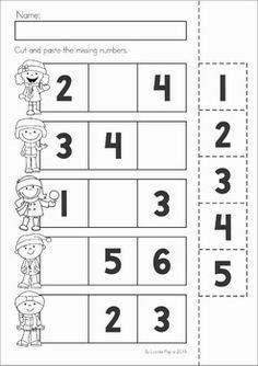 Mar 23, 2020 - This Pin was discovered by Noris. Discover (and save!) your own Pins on Pinterest Kindergarten Prep, Prep Worksheets, Number Sequence, Teaching Numbers, Montessori Math, Winter Preschool, Numbers Preschool, Kindergarten Math Worksheets, Math Activities Preschool