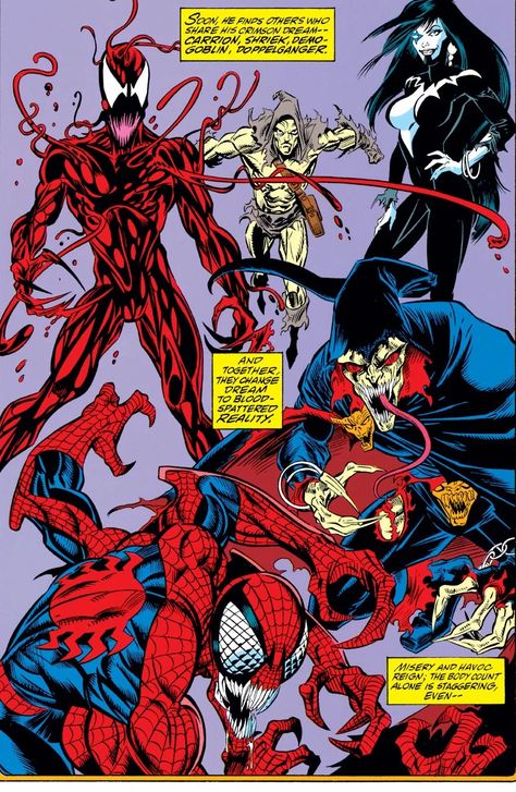 Demogoblin (Earth-616)/Gallery | Marvel Database | Fandom Villain Core, Marvel Supervillains, Lethal Protector, Maximum Carnage, Amazing Spider Man Comic, Blade Marvel, Spiderman Comic Art, Carnage Marvel, Rugs Design