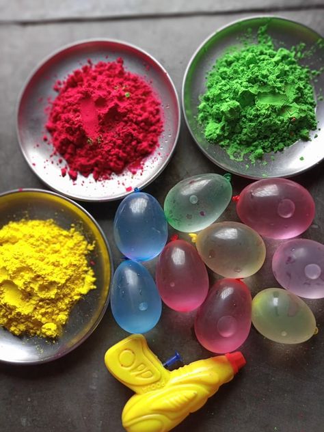 Holi is fun festival we play with colors and water Holi Vibes, Holi Sweets, Happy Holi Video, Holi Photo, Holi Colors, Wall Art Diy Paint, Festival Essentials, Wedding Planning Decor, Diwali Decor