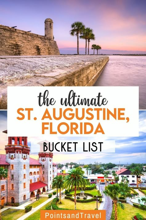 What To Pack For St Augustine, San Augustine Florida, St Augustine Florida Things To Do Kids, St Augustine Florida Girls Trip, Where To Eat In St Augustine Fl, Places To See In Florida, Things To Do In Saint Augustine Fl, Florida Must See Places, Downtown St Augustine Florida