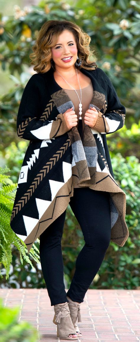 Perfectly Priscilla Boutique, Plus Zise, Perfectly Priscilla, Plus Size Fall Fashion, Stylish Man, Plus Size Boutique, Fashion For Women Over 40, Plus Size Clothes, Cardigan Black