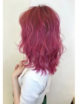 Hair Dye Colours, Dark Pink Hair, Extensions Ponytail, Light Pink Hair, Pink Hair Dye, Dyed Hair Inspiration, Hairstyles For Women Over 50, Pretty Hair Color, Hair Color Pink