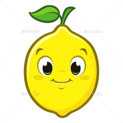 Lemon Pictures Art, Cute Lemon Drawing, Letters Decoration Ideas, Orange Gift Basket, Lemon Cake Recipes, Freeze Lemons, Lemon Cartoon, Lemon Cute, Lemon Drinks