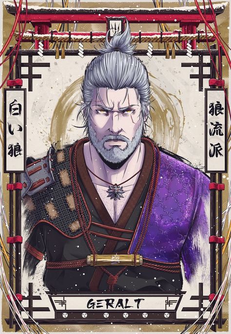 Witcher Ronin, Geralt Fanart, Geralt Of Rivia Witcher 3, The Witcher Fanart, Witcher 3 Art, The Witcher Art, Movie Villians, Witcher Fanart, Witcher Books