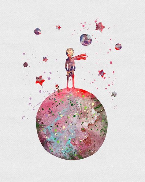 캐릭터 드로잉, The Little Prince, Little Prince, Art And Illustration, Amazing Art, Painting & Drawing, Wallpaper Iphone, Cute Wallpapers, Beautiful Art