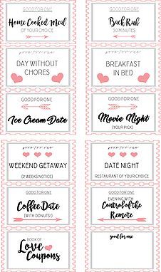 DIY Valentine's Day Gifts Love Coupon Book Free Printable Coupon Books For Boyfriend, Coupon Book Diy, Coupon Books, Diy Crafts For Boyfriend, Coupons For Boyfriend, Birthday Quotes For Him, Birthday Surprise Boyfriend, Diy Coupons, Boyfriend Crafts