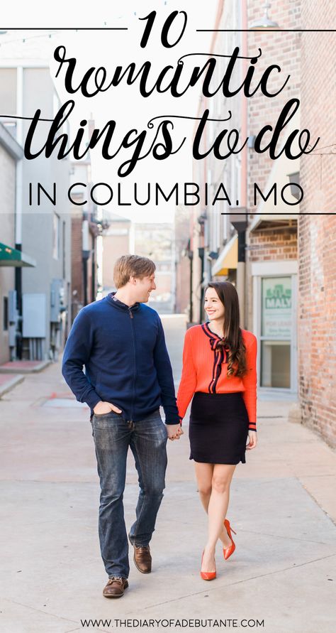 Ten super cute and romantic things to do in Central Missouri | Best Columbia, Missouri trails, nature hikes, and Missouri wineries for outdoor lovers | Romantic date ideas in Columbia, Missouri | What to do in Columbia, Missouri | Date Night: Romantic Things to Do in Columbia, Missouri by Florida turned Missouri blogger Stephanie Ziajka from Diary of a Debutante Columbia Missouri Things To Do In, Things To Do In Missouri, Date Night Romantic, Missouri Travel, Columbia Missouri, Couple Activities, Romantic Things To Do, Most Romantic Places, Destination Photography