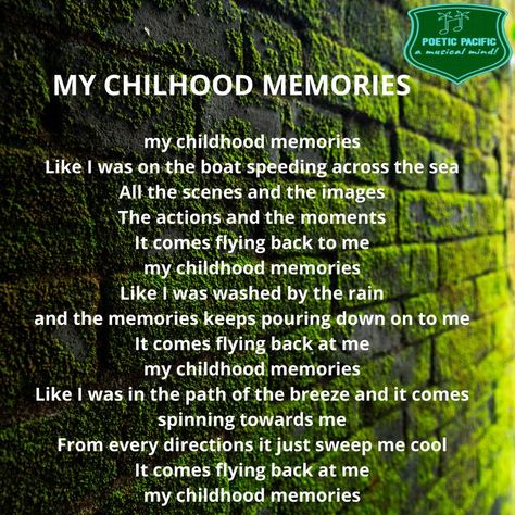 a poem about my childhood memories Poem About Childhood Memories, Poems On Childhood Memories, Poem On Childhood, Story About Myself, Childhood Memories Essay, Gcse Business Studies, Poem About Myself, My Childhood Memories, Poem Topics